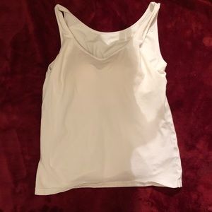 White tank top